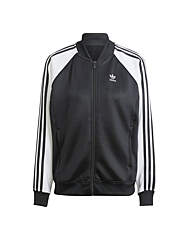 아디다스 아디컬러 클래식 오버 사이즈 SST 트랙 자켓 블랙 화이트 IK4026