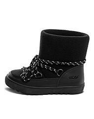 르까프 키즈 와그 패딩부츠 끈조절 블랙 LE5W313BLK