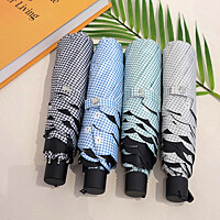 체크데이지 초경량 암막 자외선차단율 99.9% 우양산