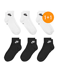 [나이키] 1+1/총6켤레 스포츠 양말 로고크루삭스 단목 3PACK 블랙/화이트