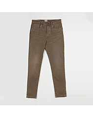 남성 슬림핏 쓰리버튼 포인트 데님 팬츠 AJN181