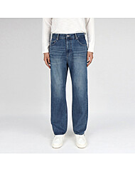 IKALOOK 와이드핏 시그니처 베이직 워싱 데님 BJN104