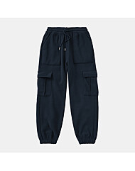 IKALOOK 보아털 스판 플리스 카고 조거 팬츠 CPT172