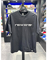 [25SS]뉴에라 LIGHTERA 프라이머리 로고 티셔츠 블랙 14740883