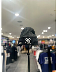 [24FW]뉴에라 MLB 뉴욕 양키스 립 커프 비니 블랙 14447216