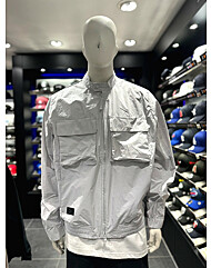 [정상상품]뉴에라 블랙라벨 포켓 봄버 재킷 마이크로 그레이 14179106