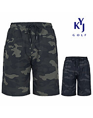 [김영주골프] 여름 카모플라쥬 스포티 하프팬츠 밀리터리 남성 밴딩반바지  KOMMHS34