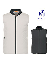 [김영주골프] 슬림핏 웰론 남성 패딩조끼 KLWMVE26