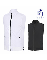[김영주골프] 봄가을 바람막이 조끼 심플라인 라운딩 남성 골프 베스트 DOSMVE76
