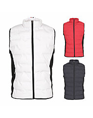 [김영주골프] 겨울 옆라인 오리털 웰론 콤보 베스트 남성 패딩 조끼 DOWMVE67