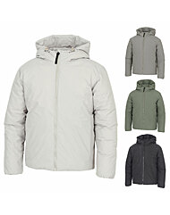 [김영주골프] 겨울 다운라이크 인퀄팅 후드 남성 골프 패딩 점퍼 DPWMJP27