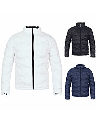 [김영주골프] 겨울 고주파 엠보 하이넥 방풍 골프 남성 패딩점퍼 DOWMJP05