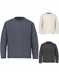 [김영주골프] 겨울 라운드넥 다운라이크 골프 남성 패딩 맨투맨 DOWMTS27