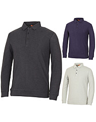 [김영주골프] 겨울 남성 양면 기모 긴팔 에리 티셔츠 KMWMTS02