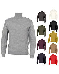 [김영주골프] 가을겨울 터틀넥 국내 고급 조직감 울 폴라넥 남성 골프 니트 스웨터 DPFMNT02