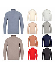 [김영주골프] 겨울 반폴라 하찌 스웨터 폴라넥 남성 골프 니트 DOWMNT46