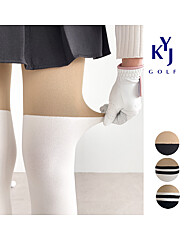 [김영주골프] 겨울 기모 투톤 팬티스타킹 타이즈 고탄력 골프스타킹 DOWLSK03