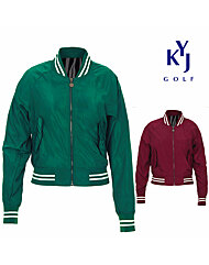 [김영주골프] 봄가을 래글런 스포티 블루종 바람막이 여성 골프 점퍼 DOFLJP02