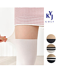 [김영주골프] 자외선차단 투톤 팬티스타킹 고탄력 골프스타킹 DOSLSK05