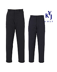[김영주골프] 겨울 오리털 안감 탈부착가능 투웨이 스판 남성 골프 패딩 바지 KPWMSL40