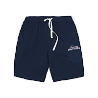 타미힐피거 코튼 블렌드 라운지 쇼트 09T4153410 네이비