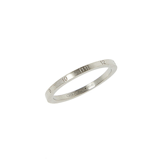 메종 마르지엘라) SM1UQ0049 S12967 951 넘버링 슬림 반지 메종 마르지엘라) Sm1Uq0049 S12967 951 넘버링 슬림 반지